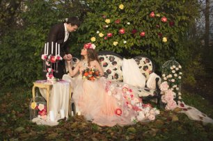 Стилизованная свадебная съемка "Ария Цветов"